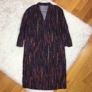 COS multicolor popover sheath dress